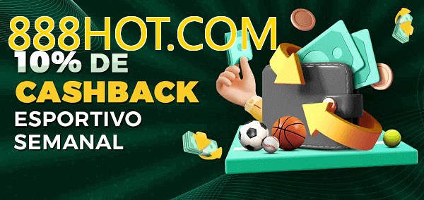 10% de bônus de cashback na 888HOT.COM